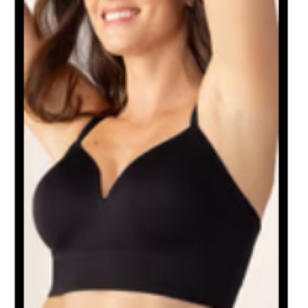 truekind Supportive Comfort Wireless Shaping Bra Black 3XL NWT